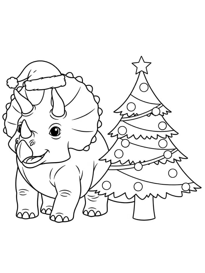 Lett Triceratops fargelegging