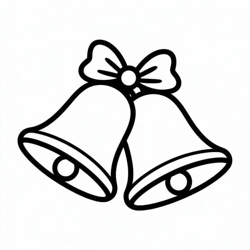 Lette Juleklokker fargelegging