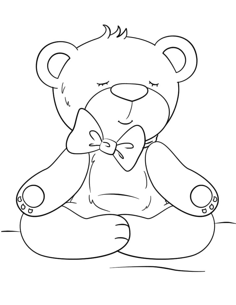 Meddy Teddy fargelegging