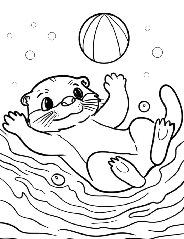 Oter Utskriftbar fargelegging