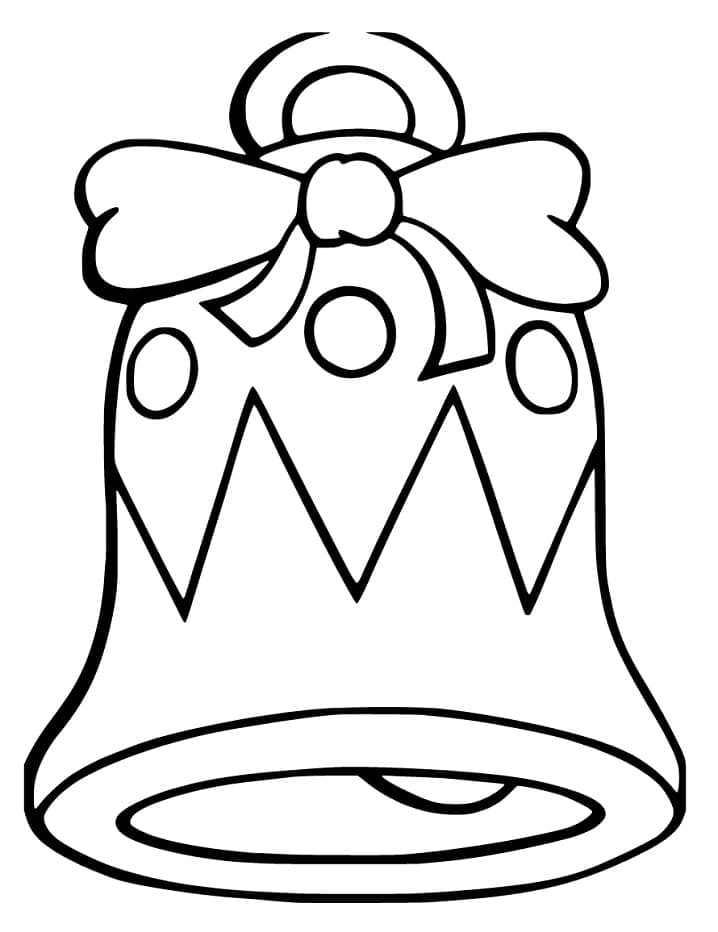 Sjarmerende Juleklokke fargelegging