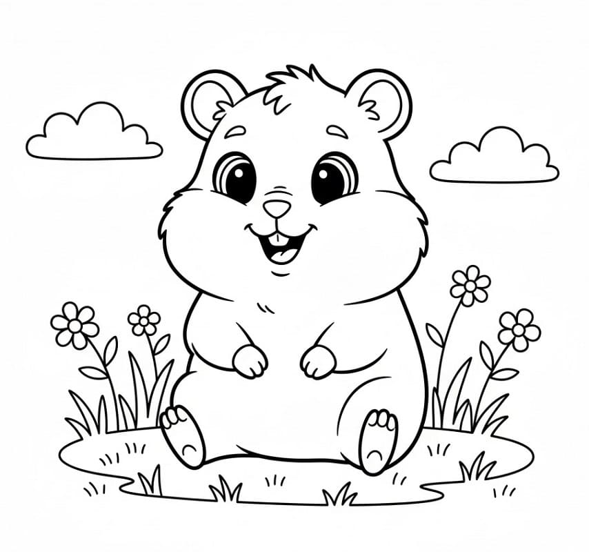 Hamster fargelegging