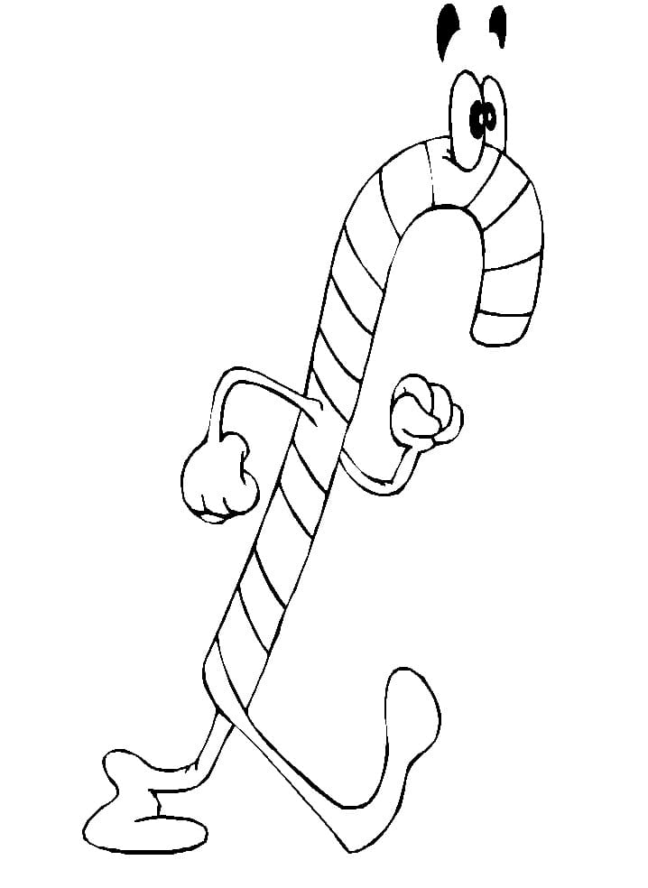 Søt Sukkerstang fargelegging