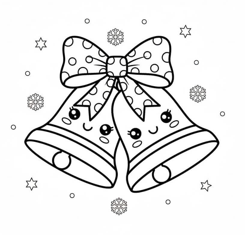 Juleklokker Fargelegging