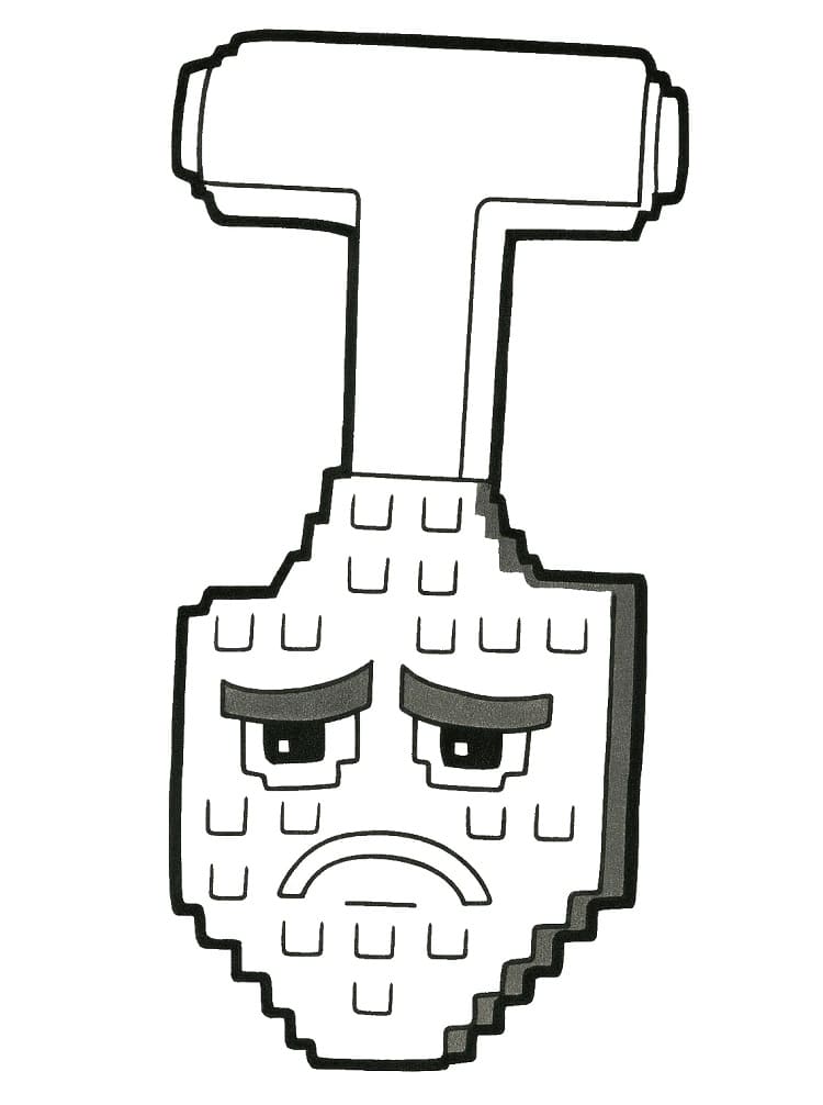 Steal a Brainrot-bilde fargelegging