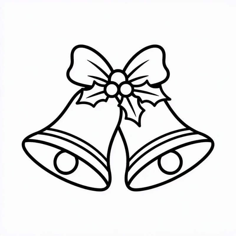 Superenkle Juleklokker fargelegging