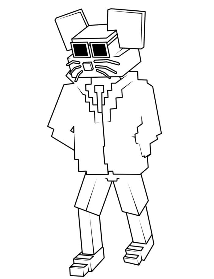 Tim Cheese fra Steal a Brainrot fargelegging