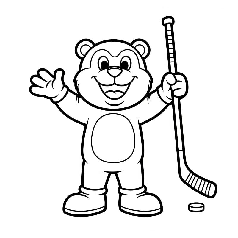 Utrolig Ishockey fargelegging