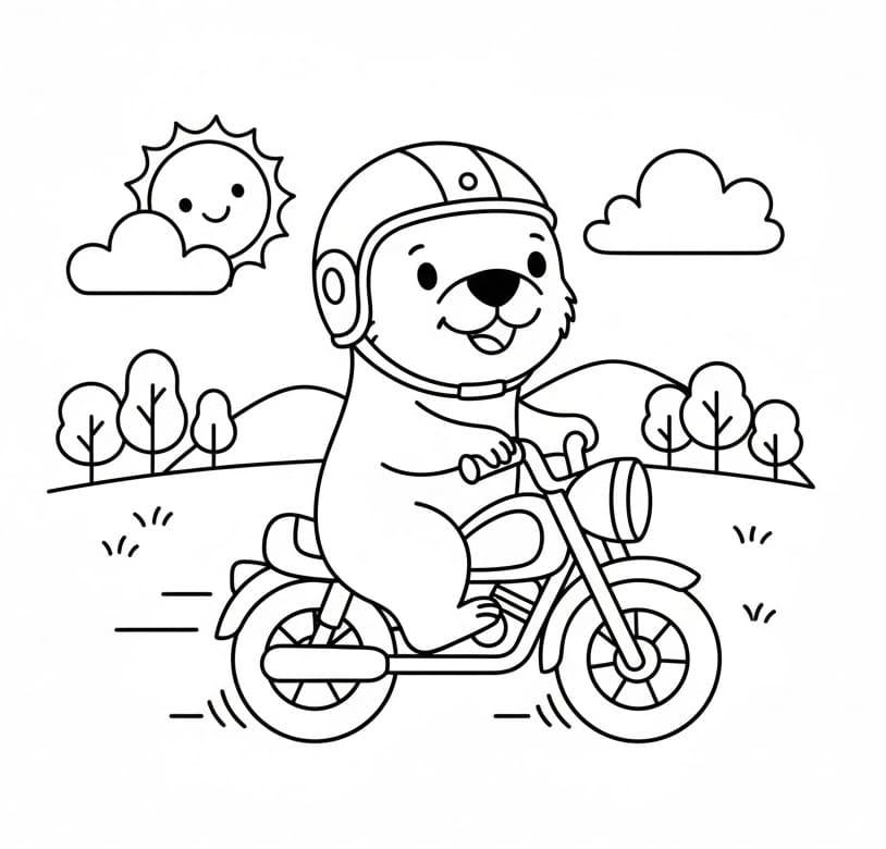 Utrolig Oter fargelegging