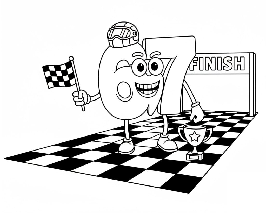 Utskrivbar 67 Brainrot fargelegging