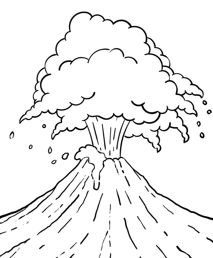 Vanlig Vulkan fargelegging