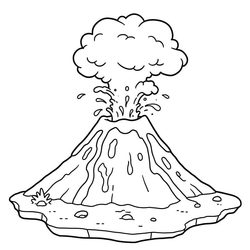 Vulkan 1 fargelegging