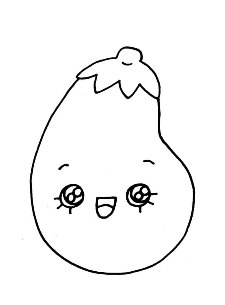 Bedårende Aubergine fargelegging