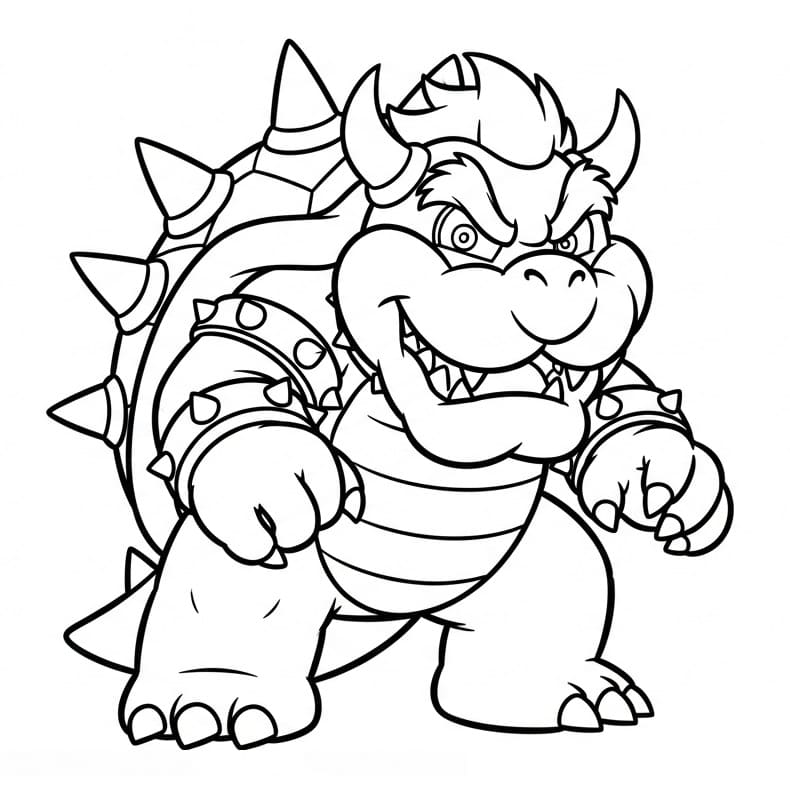 Bowser Gratis fargelegging