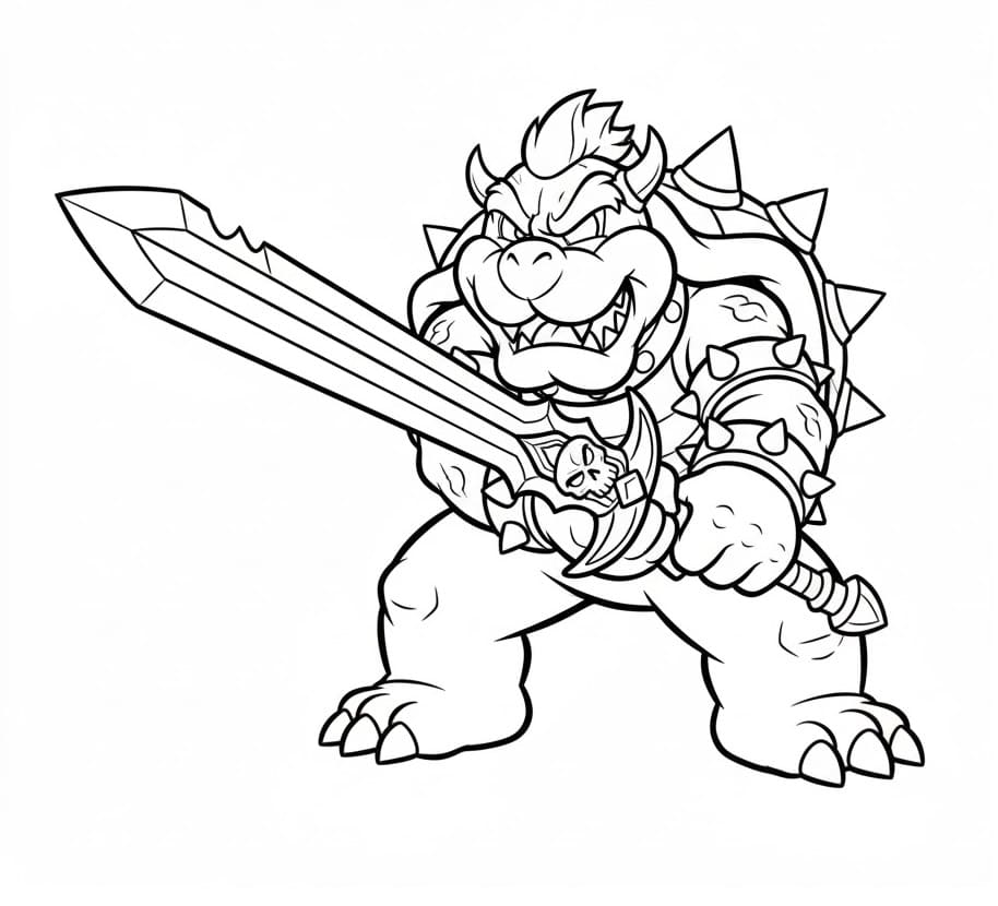 Bowser for Barn fargelegging