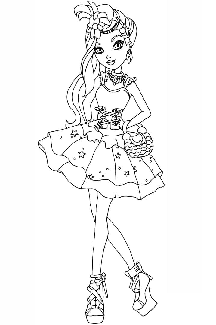 Duchess Swan i Ever After High fargelegging
