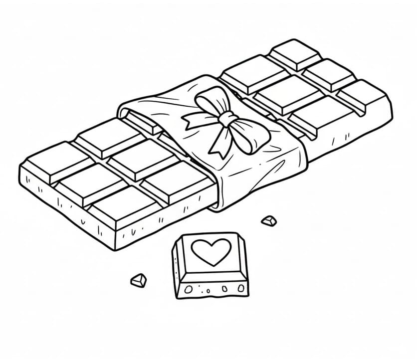 Enkel Sjokolade fargelegging