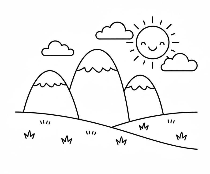 Fin Fjell fargelegging