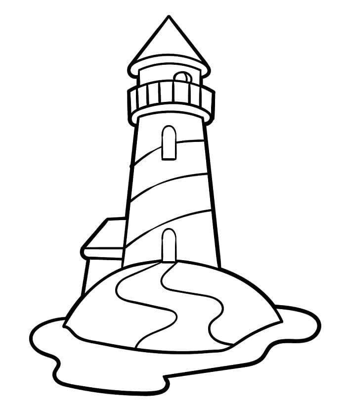 Fin Fyrtårn fargelegging