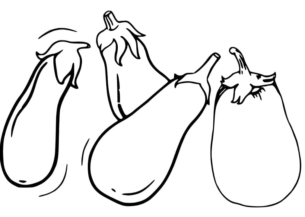 Fire Aubergines fargelegging