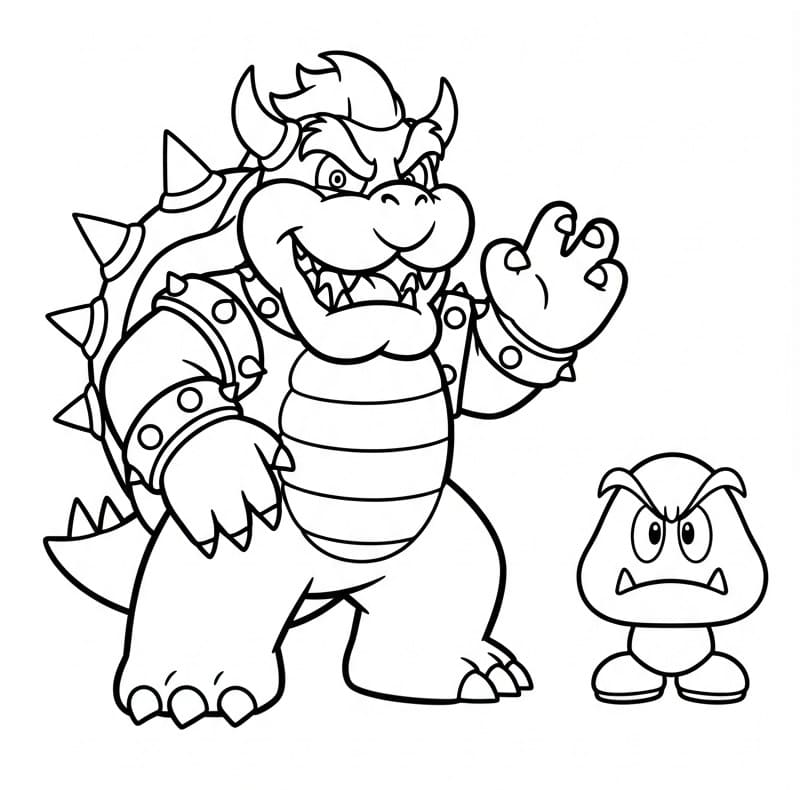 Gratis Bowser fargelegging