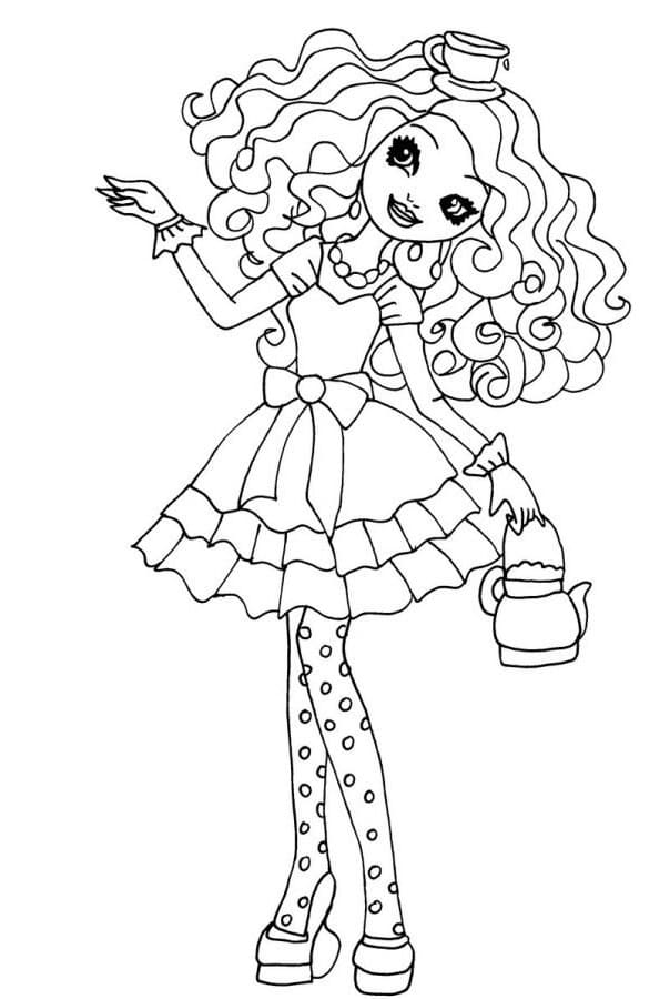 Gratis Ever After High fargelegging