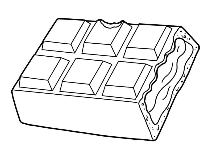 Gratis Sjokolade å Skrive ut fargelegging