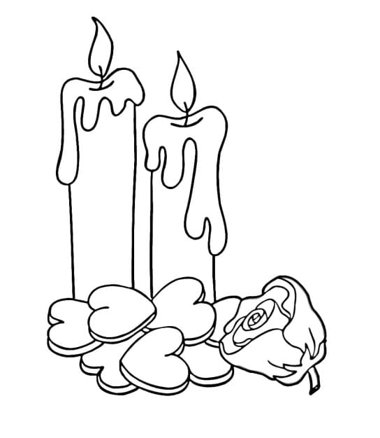 Gratis Utskriftbar Valentinsdag fargelegging