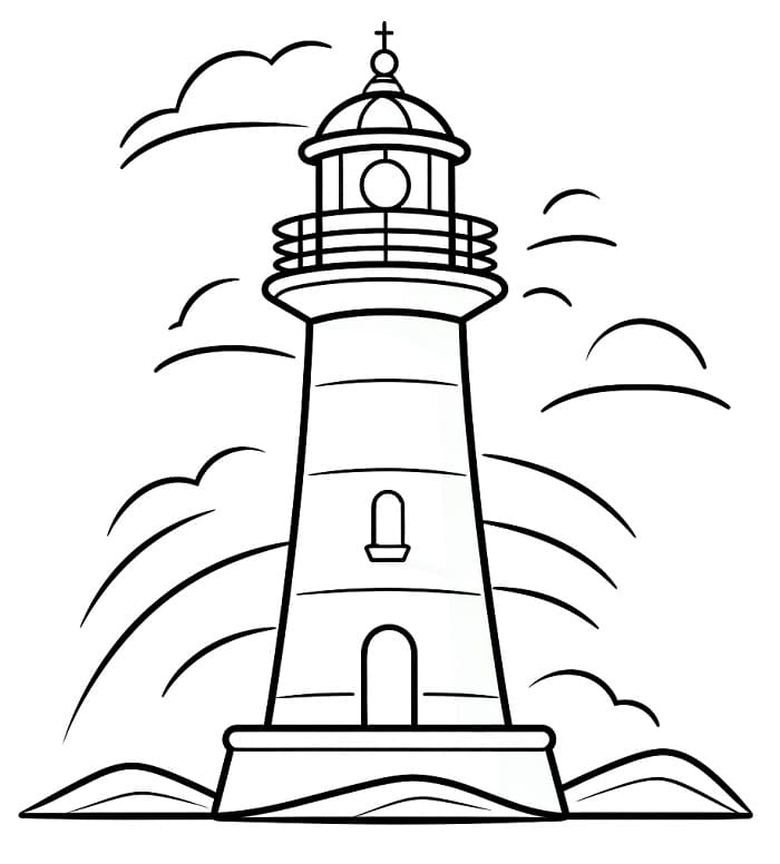 Grunnleggende Fyrtårn fargelegging