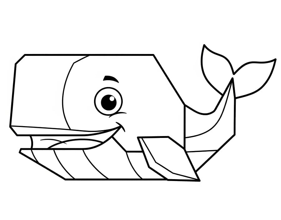 Hval Uten Kostnad fargelegging