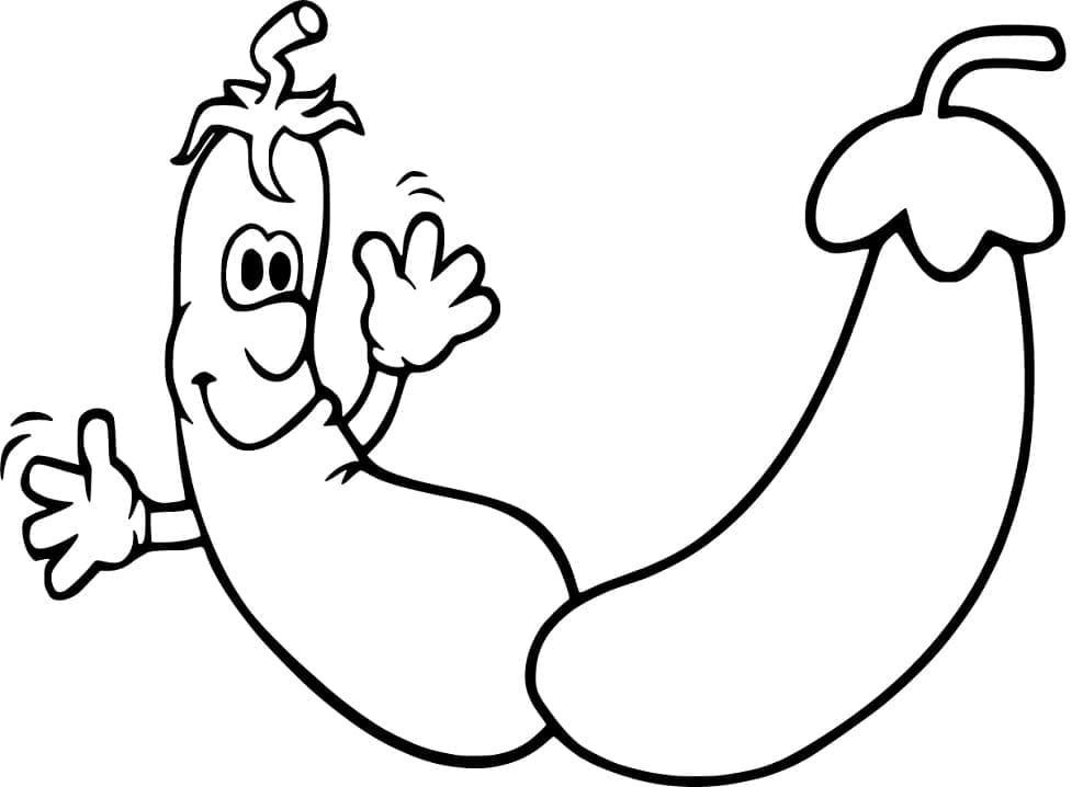 Morsom Aubergine fargelegging