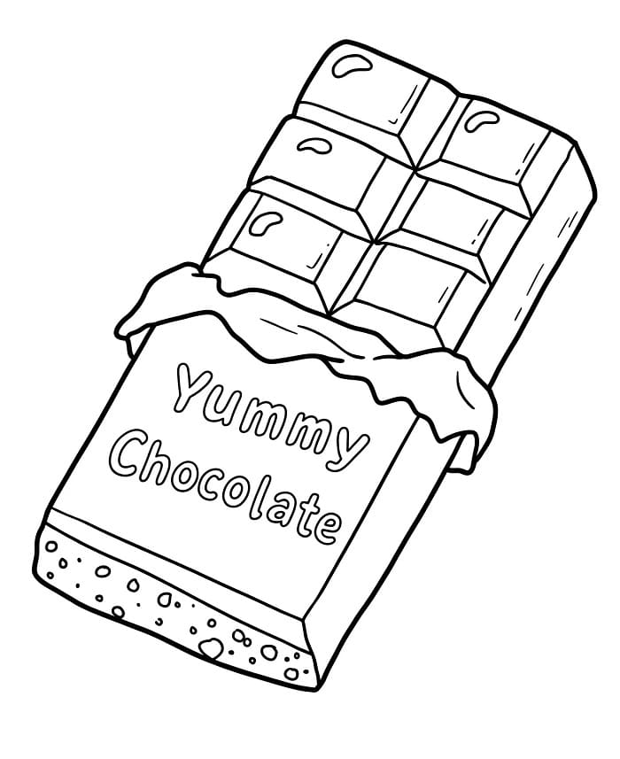 Sjokolade Uten Kostnad fargelegging