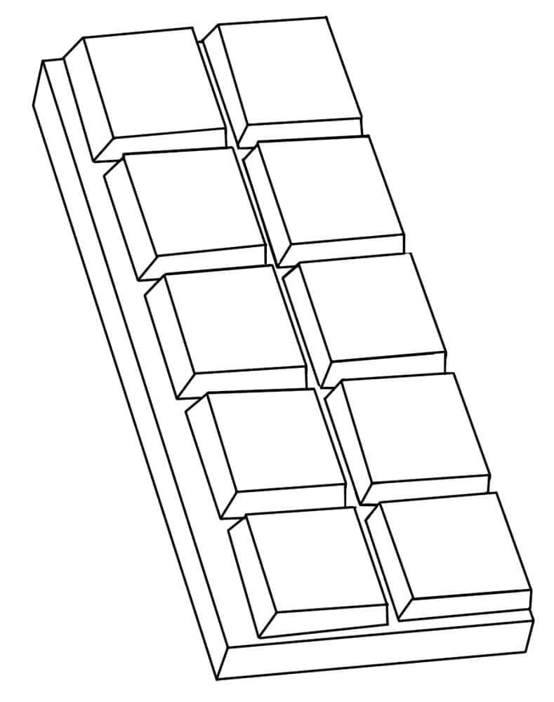 Sjokolade for 1-åringer fargelegging