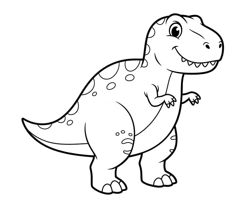 T-rex Gratis fargelegging