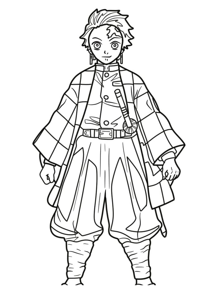 Tanjiro fargelegging