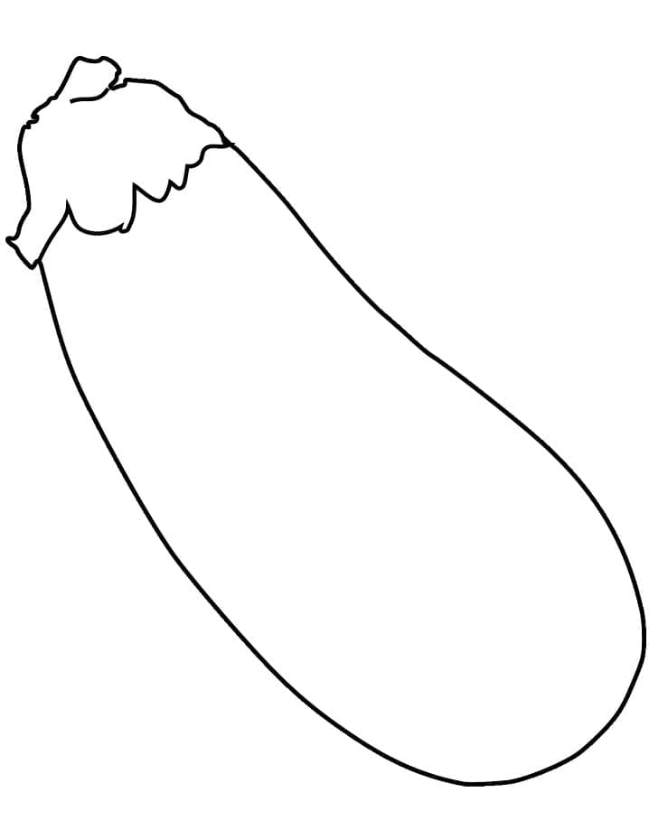 Tiskutbar Aubergine fargelegging