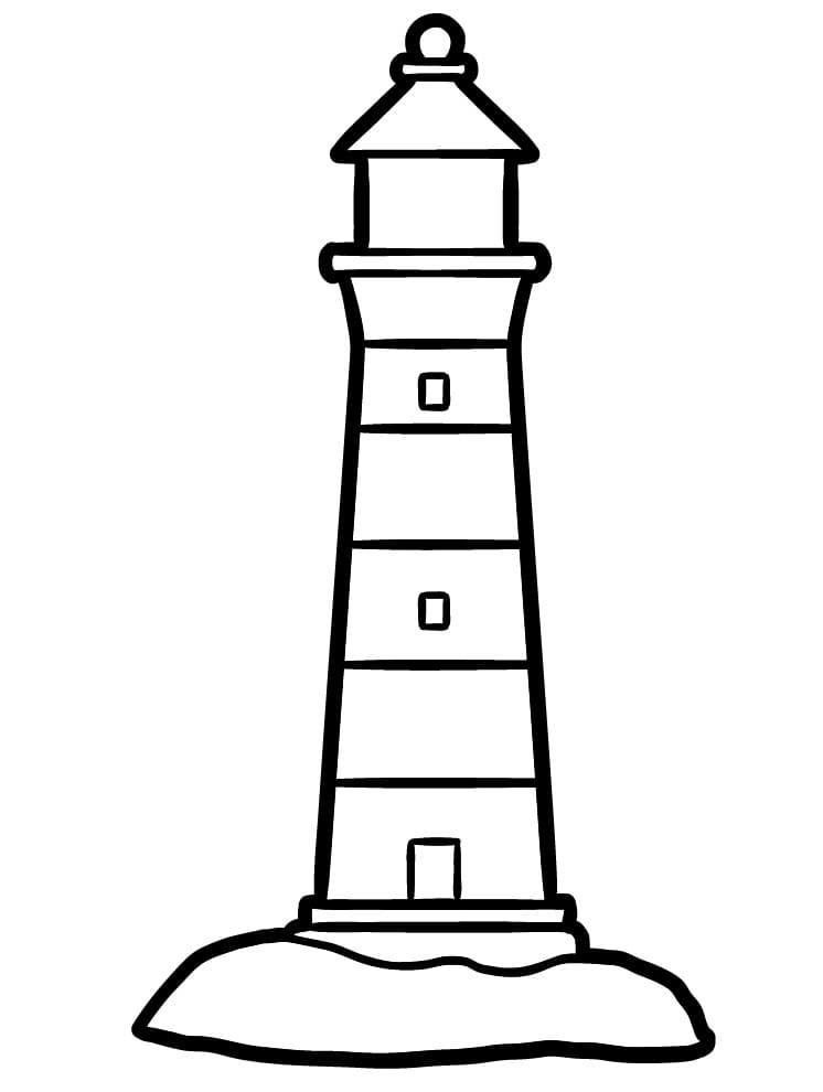 Utrolig Fyrtårn fargelegging