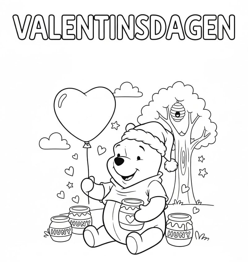 Valentin fargelegging
