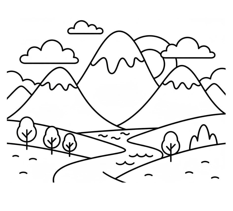 Vanlig Fjell fargelegging