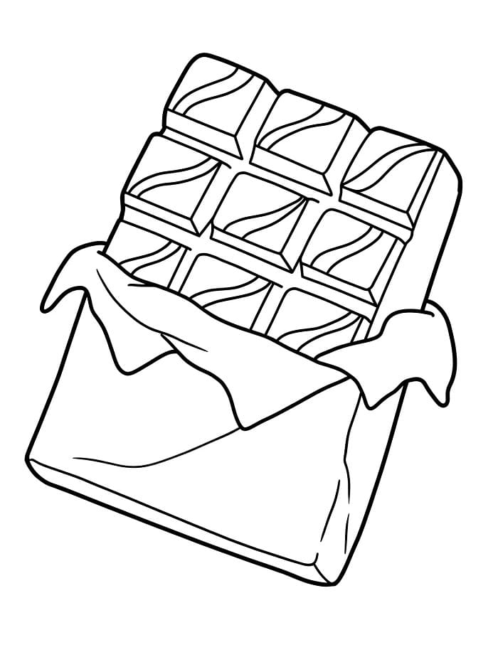 Vanlig Sjokolade fargelegging