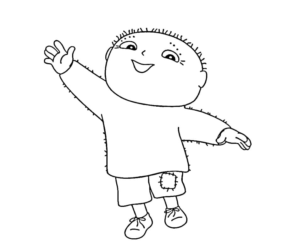 Albert Åberg for 2-åringer fargelegging