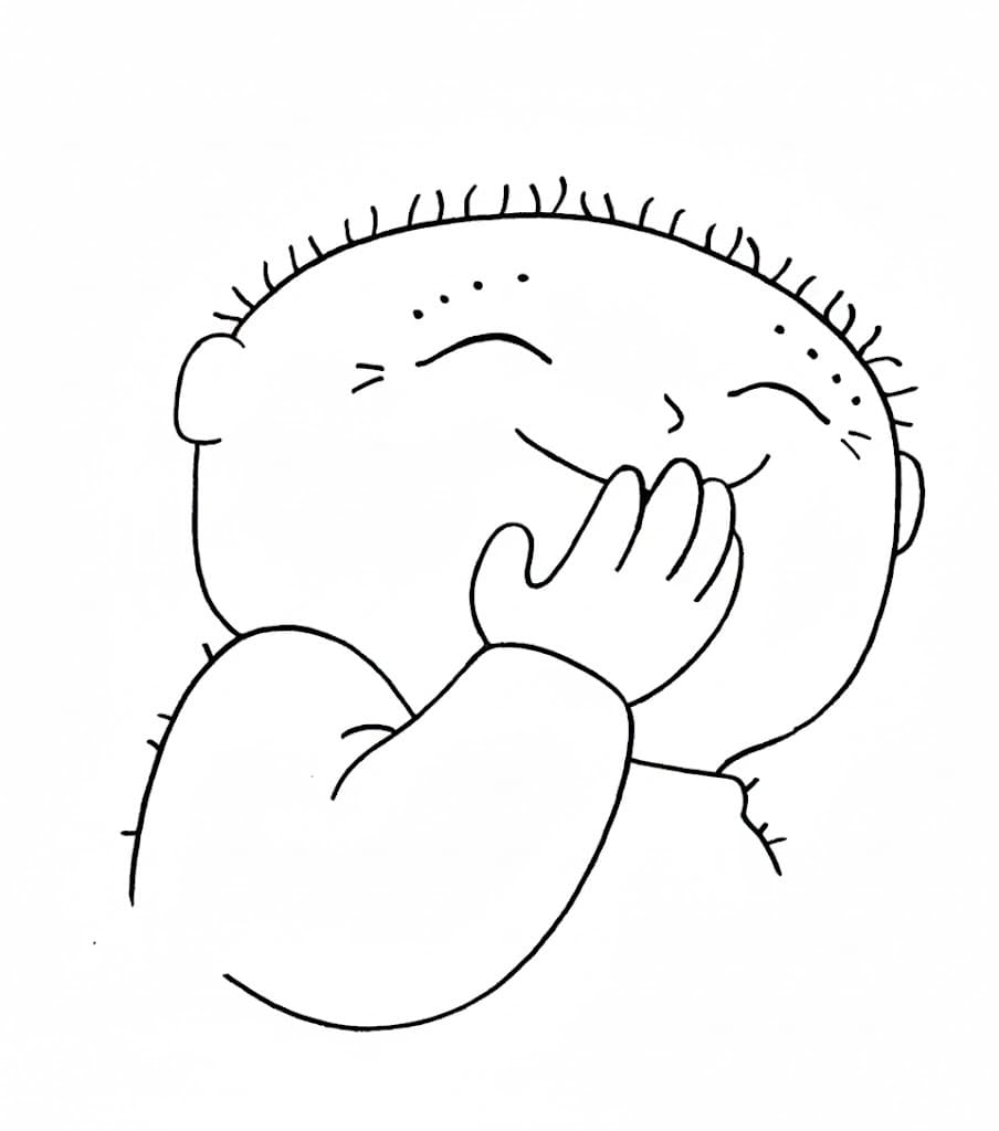 Albert Åberg for 4-åringer fargelegging