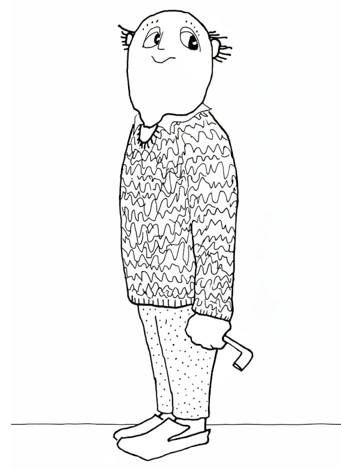 Albert Åberg gratis fargelegging