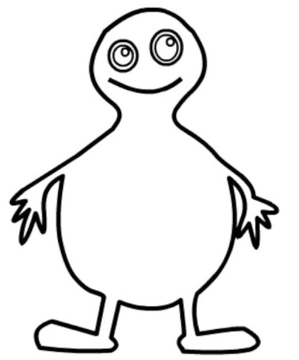 Babba fra Babblarna fargelegging