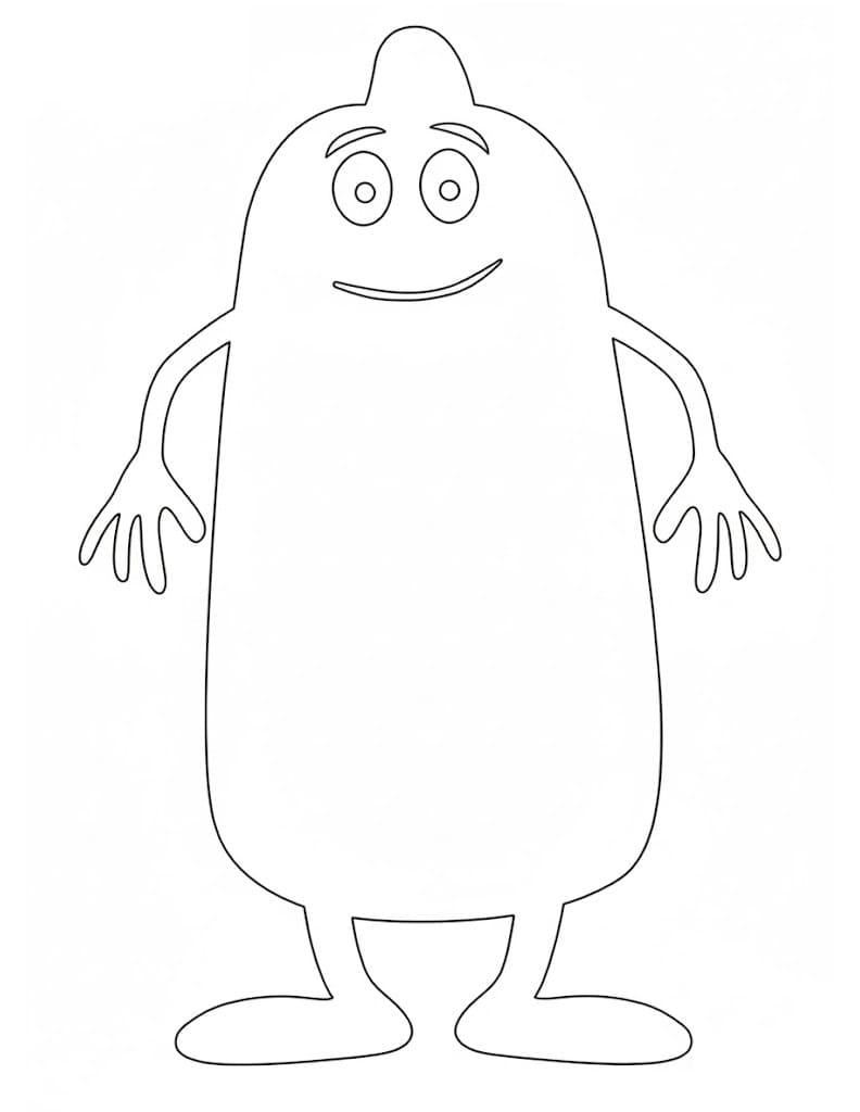 Babblarna Bibbi fargelegging