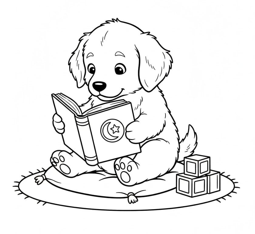 Baby Valp fargelegging