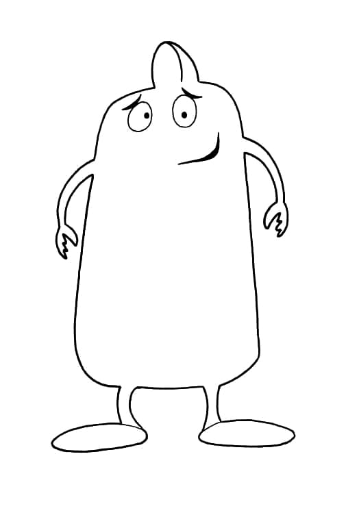 Bibbi fra Babblarna fargelegging