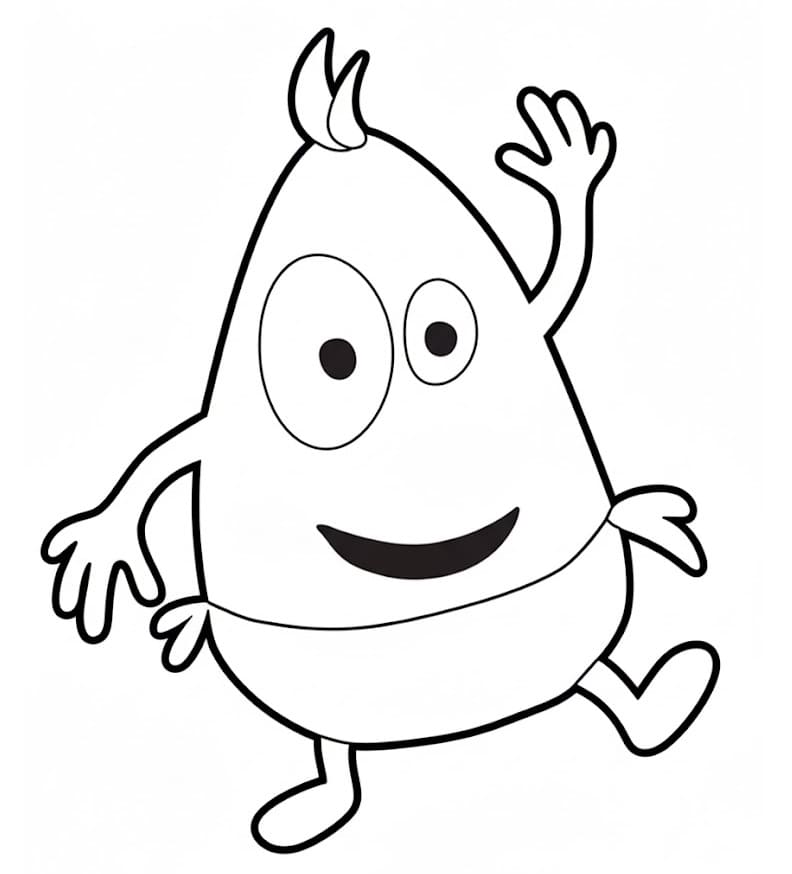 Dadda Babblarna fargelegging