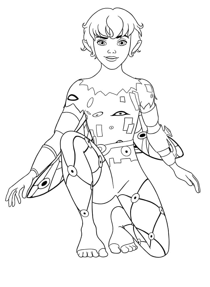 Elskelig Mia og meg fargelegging