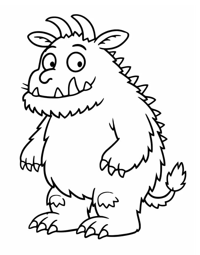 Fantastisk Gruffalo fargelegging